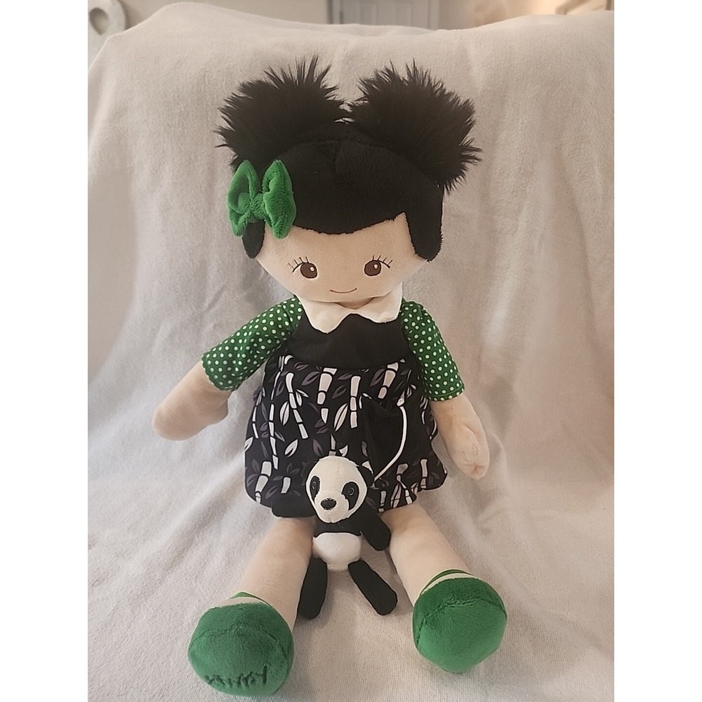 Scentsy Buddy Lou Lou Friend Doll +‎ Shu Shu The Panda Plush